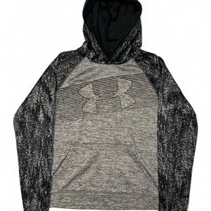 Under Armour Men's Black and Gray Hoodie